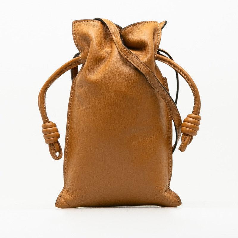 LOEWE LOEWE Shoulder Bag Leather Brown