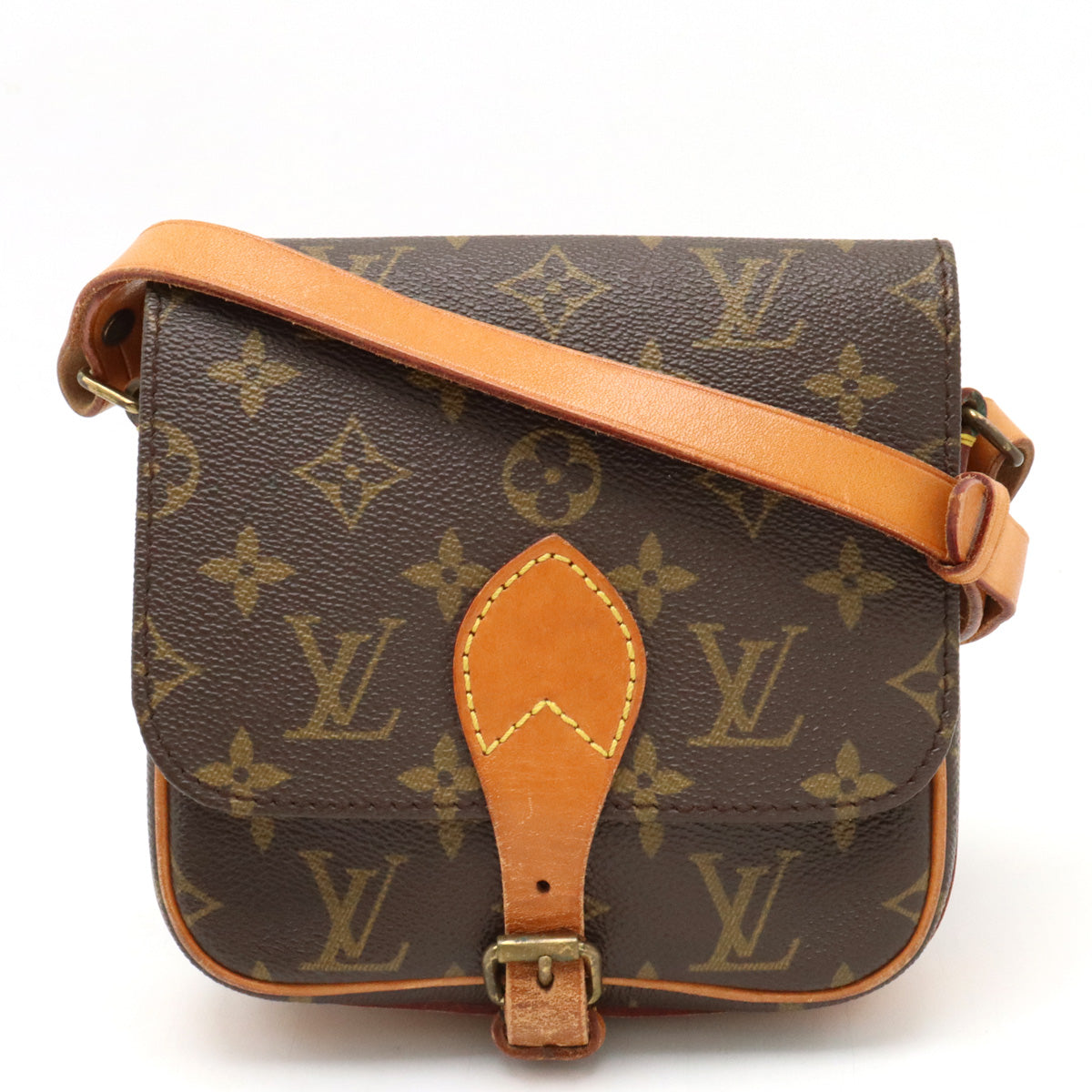 LOUIS VUITTON Monogram Louis Vuitton Miniature Seal Cartoffel 16 PM Shoulder Bag Slipper Posket M51254
