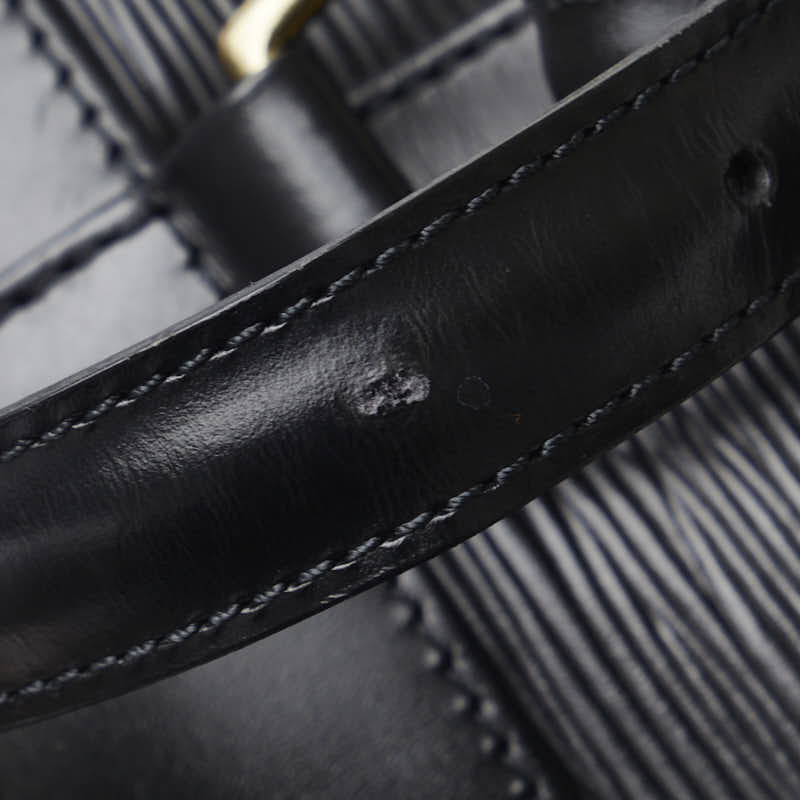Louis Vuitton Louis Vuitton Epic M52352 Shoulder Bag Leather Noir Black