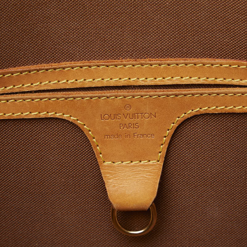 Louis Vuitton Monogram Ellipse MM Handbag M51126 Brown PVC Leather  Louis Vuitton