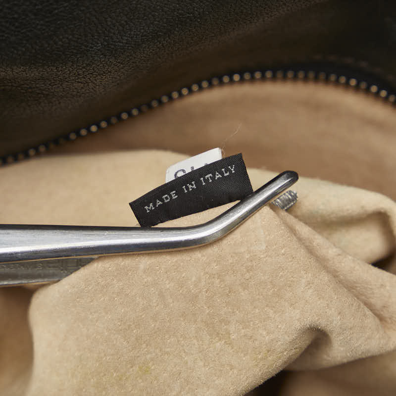 PRADA Oval Handbag in Nylon/Leather Brown Camo BL0688