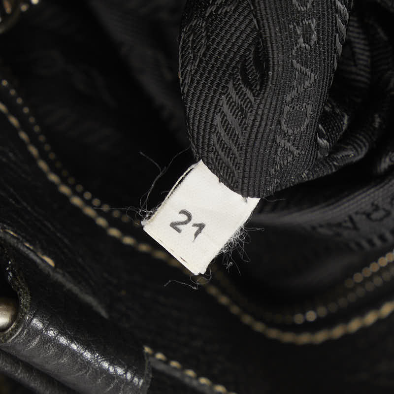 PRADA PRADA TORTS BAG BLACK LADY&#39;S TORTS MARKET SHOP