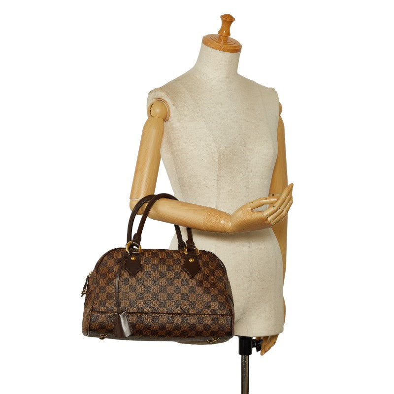 Louis Vuitton Duomo Handbag N60008 Eve Brown PVC Leather  Louis Vuitton