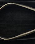 Louis Vuitton Epic Zippie Organizer Round  Long Wallet M63852 Black Leather Ladies Louis Vuitton