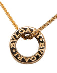 BVLGARI Bulgarian necklace K18PG Pink Gold/Ceramics Ladies Parish