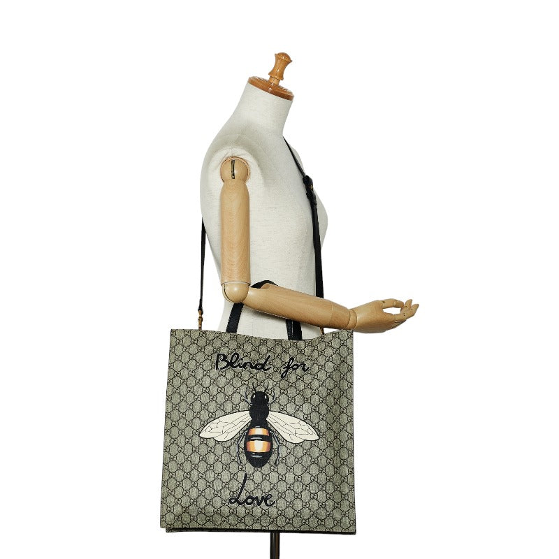 Gucci GG Spring Bee Toddler Bag 2WAY 450950 Beige PVC Leather Ladies Gucci
