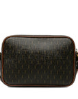 Saint Laurent 669957 Shoulder Bag PVC/Leather Brown