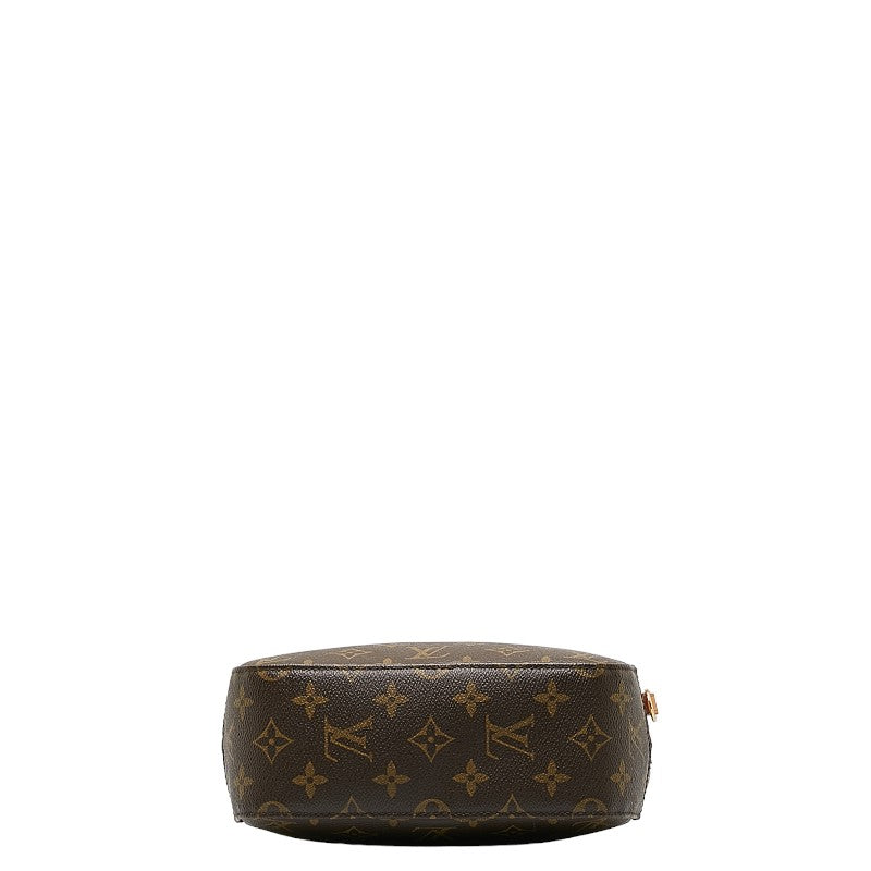 Louis Vuitton Monogram Spontaneous Handbag Shoulder Bag 2WAY M47500 Brown PVC Leather  Louis Vuitton