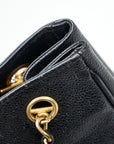 Chanel Coca-Cola Handbags Black Gold Matt Caviar   Chanel