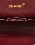 Chanel Matrace 25 Double Flap Chain Shoulder Bag Black   Chanel