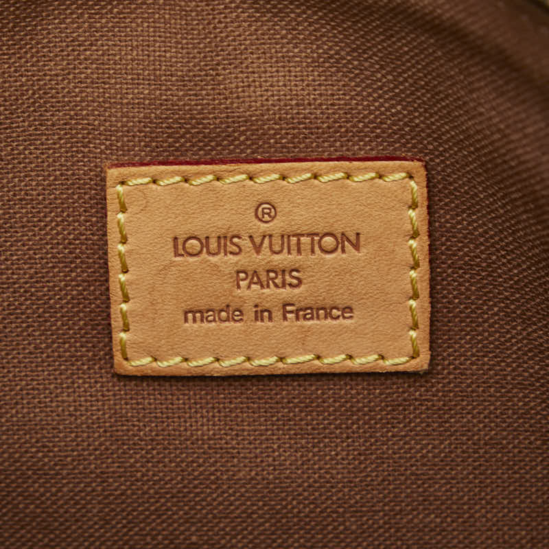 Louis Vuitton Monogram M40044 Shoulder Bag PVC/Leather Brown
