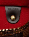 Louis Vuitton Louis Vuitton Damière N41368 Boston Bag PVC/Leather Brown