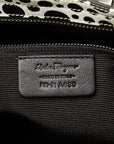 Salvatore Ferragamo Salvatore Ferragamo Marissa AB-21A439 Handbag Leather Black White