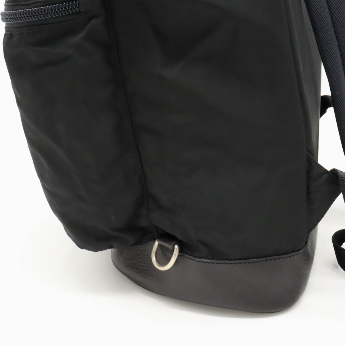 PRADA Prada Backpack Rucksack Nylon  Nero Black Black Silver  V163