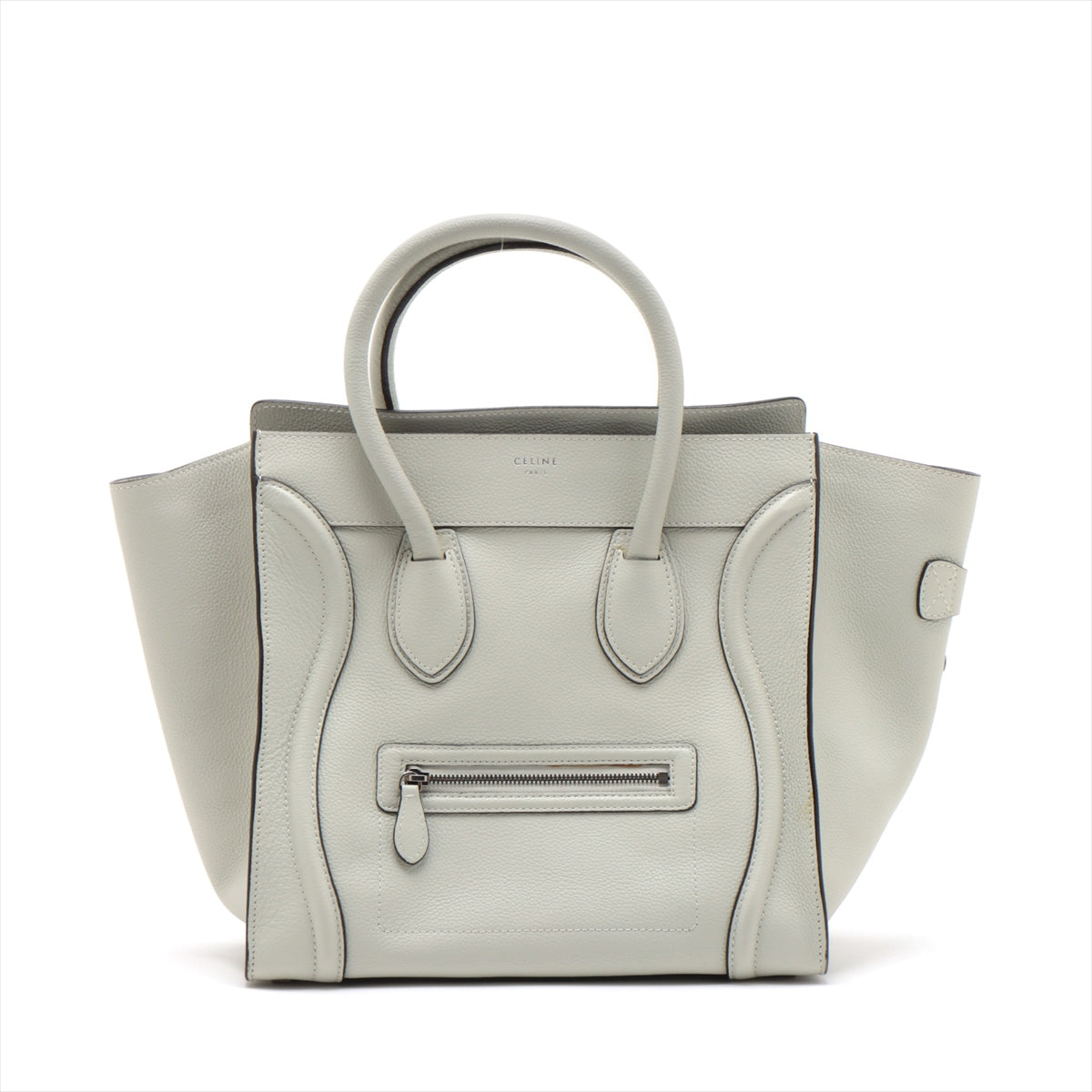 Celine Lagoes Phantom Leather Handbags Light Grey