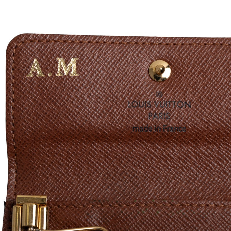 Louis Vuitton Key Case in Monogram M62631 Brown