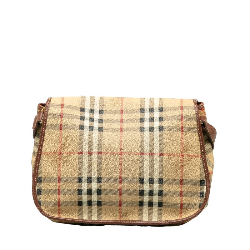 BURBERRY Vintage Crossbody Satchel Bag Ladies Nova Check
