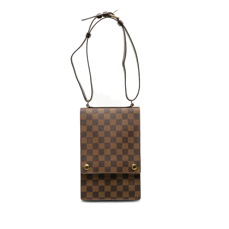 Louis Vuitton Louis Vuitton Damière Evene N45271 Shoulder Bag PVC/Leather Brown