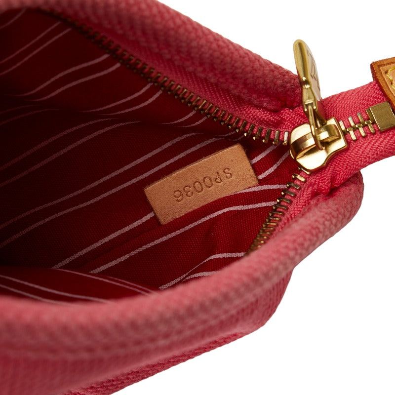 Louis Vuitton Antigua ette Plate PM Porchette M40068 Rose Pink Canvas Leather  Louis Vuitton