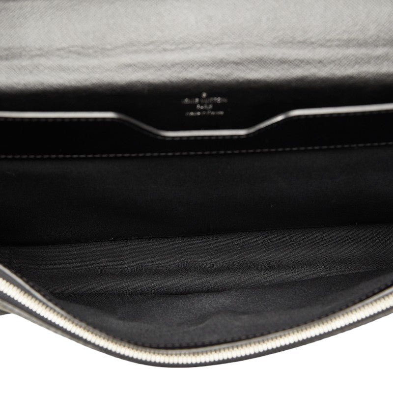 Louis Vuitton Taiga Moscow Business Bag Briefcase Paper Bag M30034 Epizoo Green Leather  Louis Vuitton