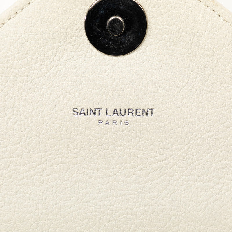 Saint Laurent Monogram Sacchel 手提包 2WAY 392737 白色皮革 Saint Laurent