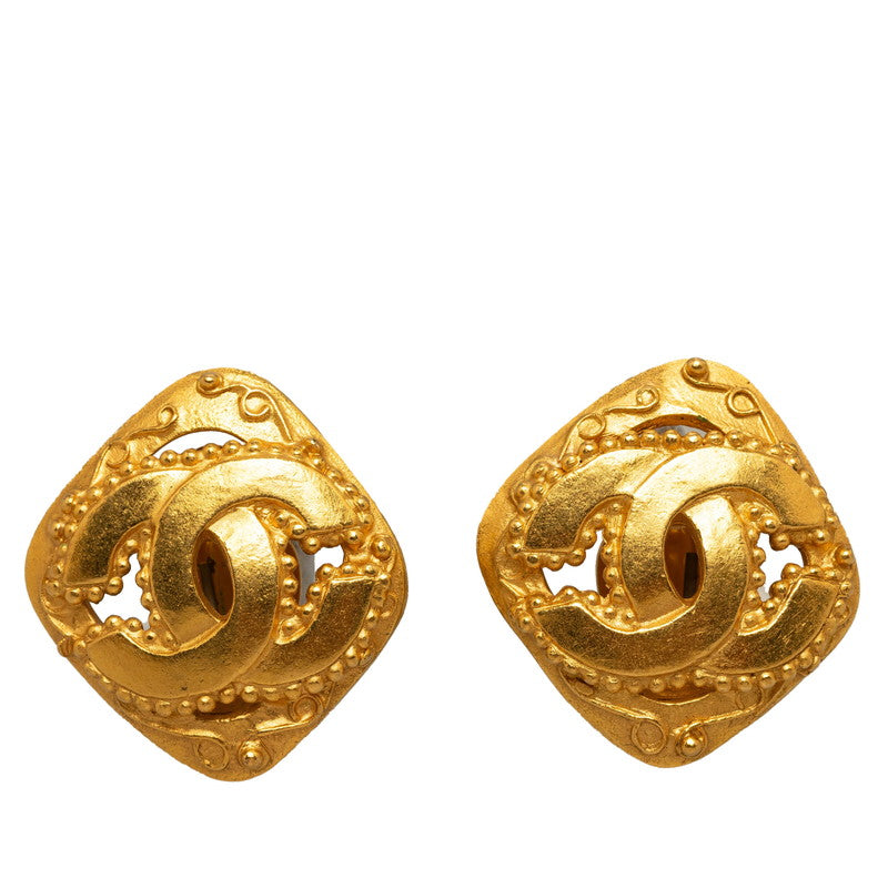 CHANEL Chanel Earring Mecky Gold Ladies Market