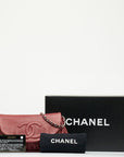 Chanel Cocomark Half Moon Chain houlder Bag Wine Red Caviar S  CHANEL