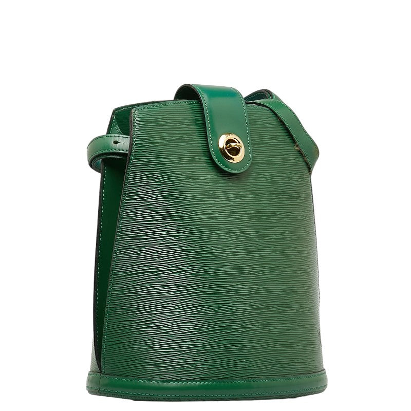 Louis Vuitton Epi Clooney Shoulder Bag M52254 Borneo Green Leather  Louis Vuitton