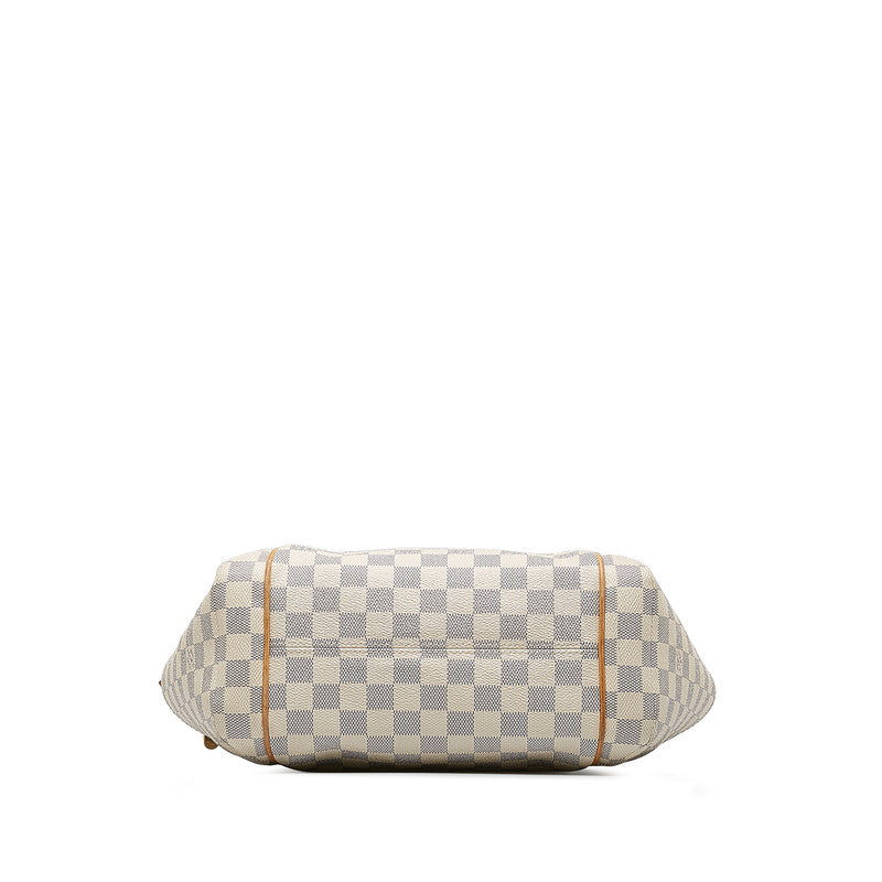 Louis Vuitton Damier Azur Totally GM Tote Bag Shoulder Bag N51261 White