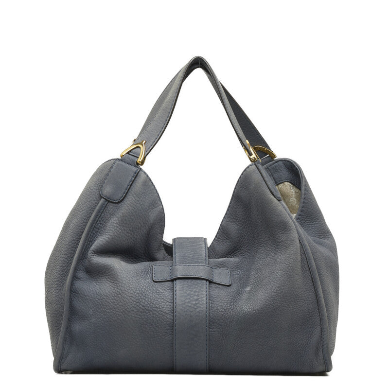 Gucci Soft Strip Gold  Handbags Shoulder Bag 296856 Blue Leather Ladies Gucci