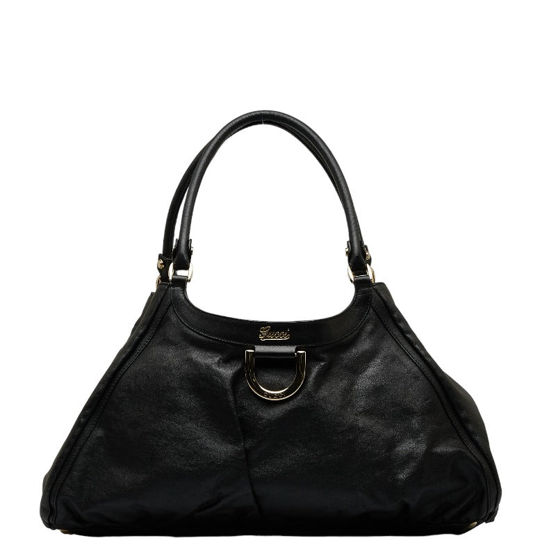 Gucci Abby Shoulder Bag 189835 Black Leather  Gucci