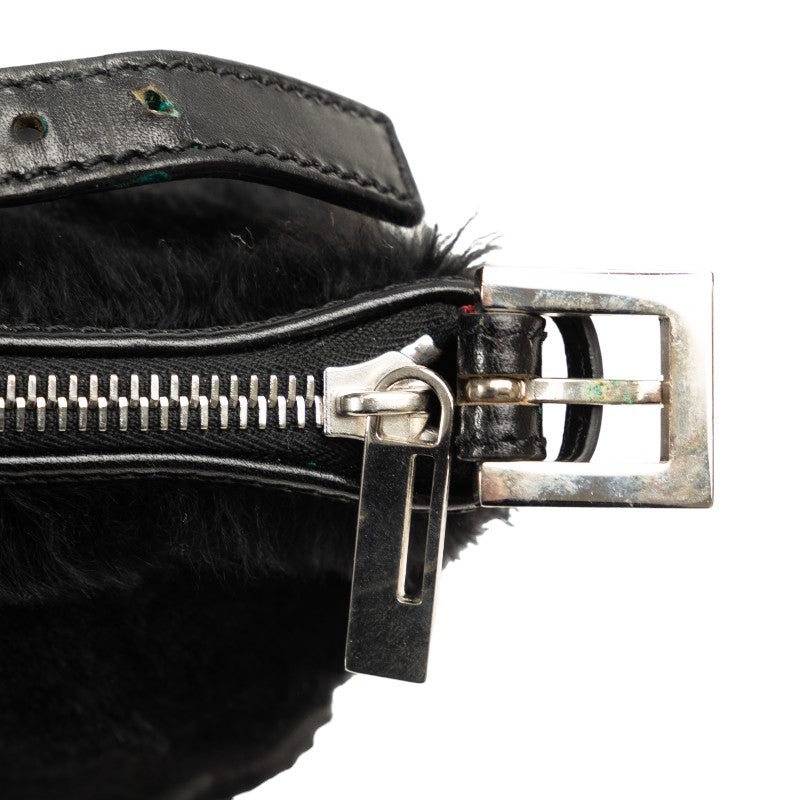 Fendi Mini Handbags Porch 8N0001 Black Per Lady Fendi
