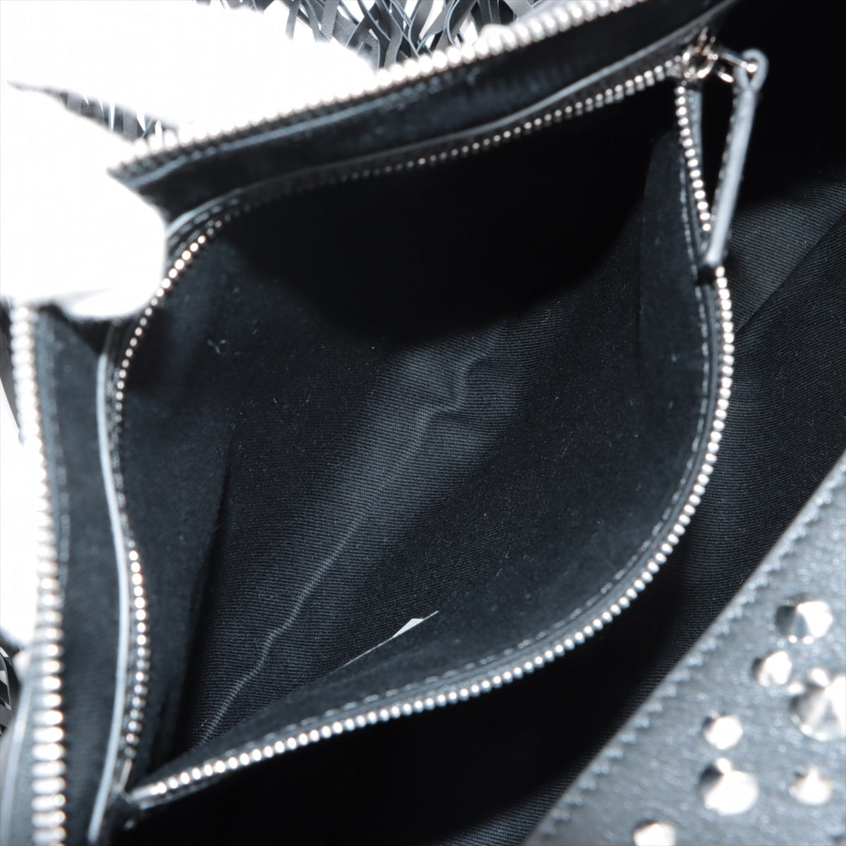 Versace Medusa Leather Shoulder Bag Black