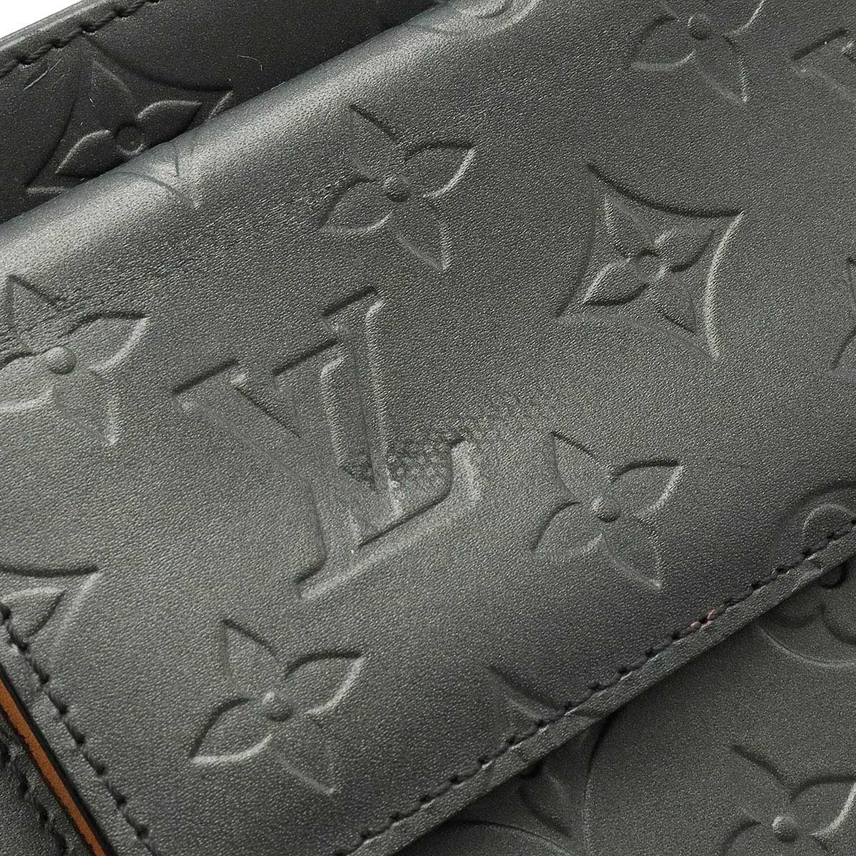 Louis Vuitton Monogram Matt Alston Shoulder Bag M55122