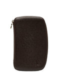 Louis Vuitton Taiga Agenda Geod Roundfassner Long Wallet M30616 Acai Berry Wine Red Leather  Louis Vuitton