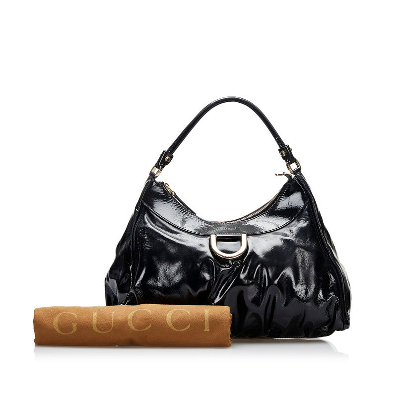 GUCCI Gucci 189833 Shelter Bag Emalje Black Ladies Gucci