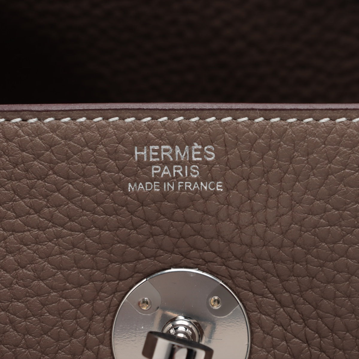 Hermes Lindy 30 Trionclemence  Silver Gold  2020