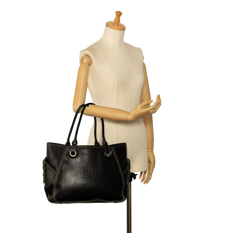 Givenchy Tote Bag Handbag Leather Black Lades