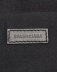 BALENCIAGA Clutch Pouch in Canvas Black 373834
