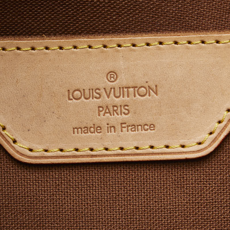 Louis Vuitton M40074 Brown PVC Leather Ladies Louis Vuitton M40074 Brown Leather Ladies Louis Vuitton