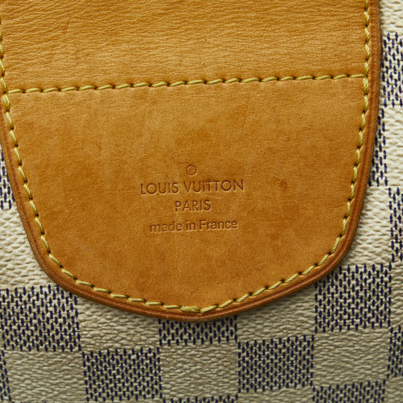 LOUIS VUITTON Louis Vuitton Damière Azur N42220 Handbag PVC/Laser White  Vintage
