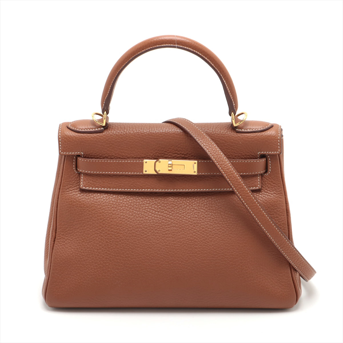 Hermes Kelly 28 Triumph Gold Gold Gold