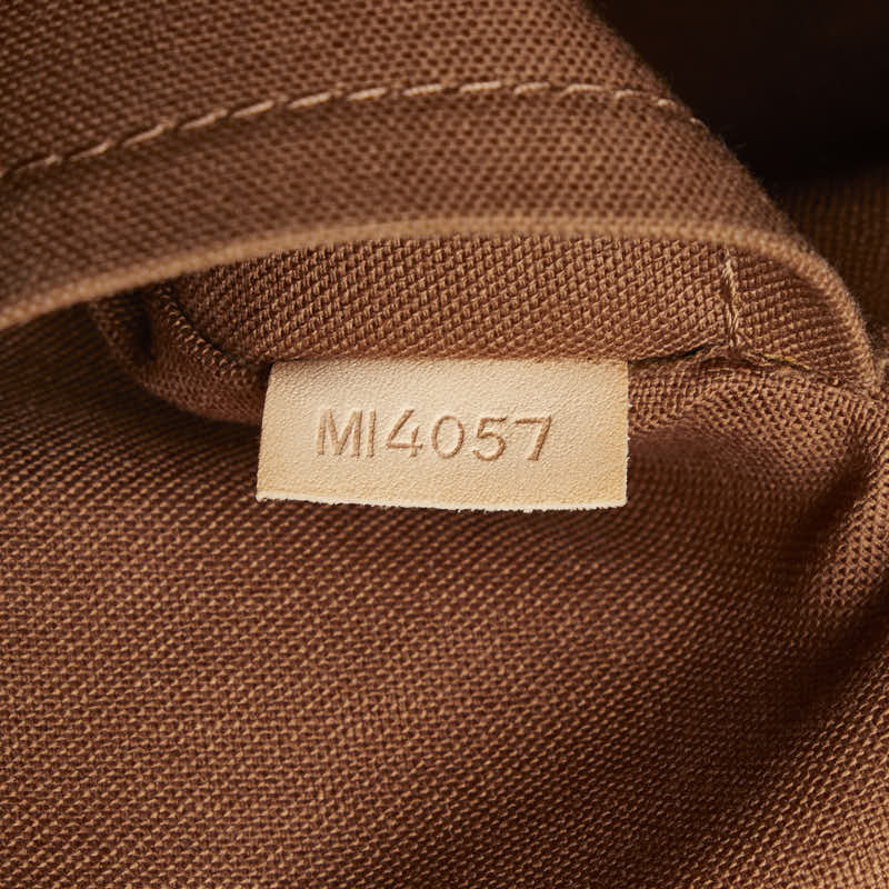 Louis Vuitton Monogram M40146  Bag Leather Brown