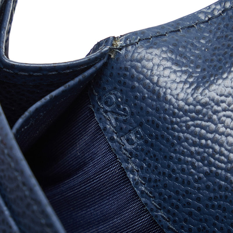 Prada Long Wallet 2MV015 Blue Leather Men Prada