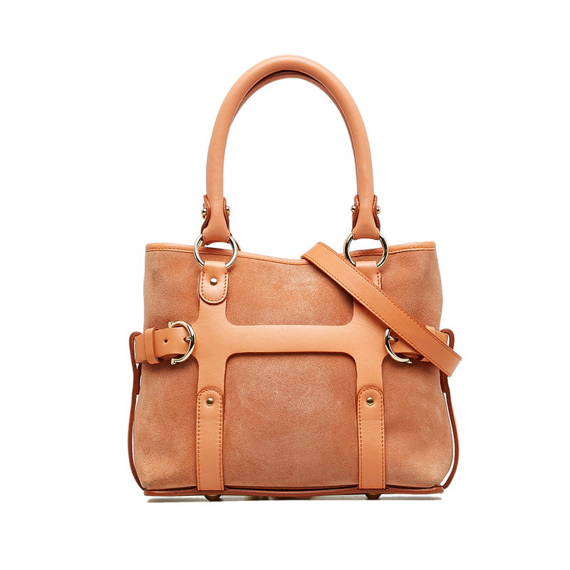 Salvatore Ferragamo Handbags 2WAY AF-21 4875 Pink  Leather Ladies Salvatore Ferragamo
