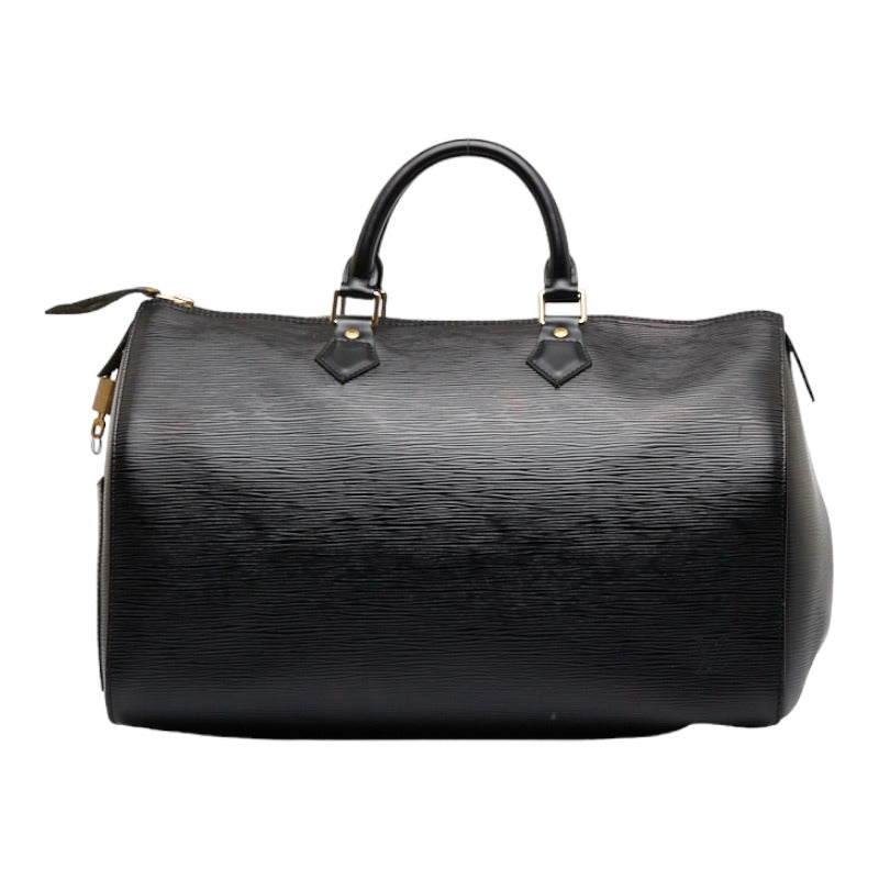 Louis Vuitton Epic Speed 35 Handbag Boston Bag M42992 Noir Black Leather  Louis Vuitton
