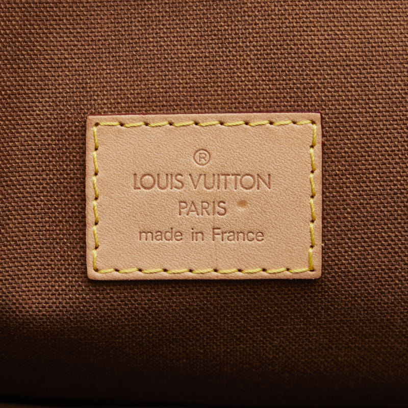 Louis Vuitton Monogram M40104 Handbag Leather Brown  &amp; Gentlemen