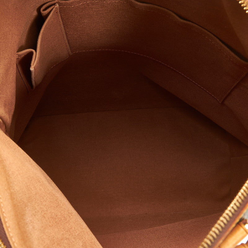 Louis Vuitton Monogram M40606 Handbag PVC/Leather Brown