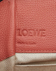 LOEWE Mini Hammock Bag in Calf Leather Tulip Pink