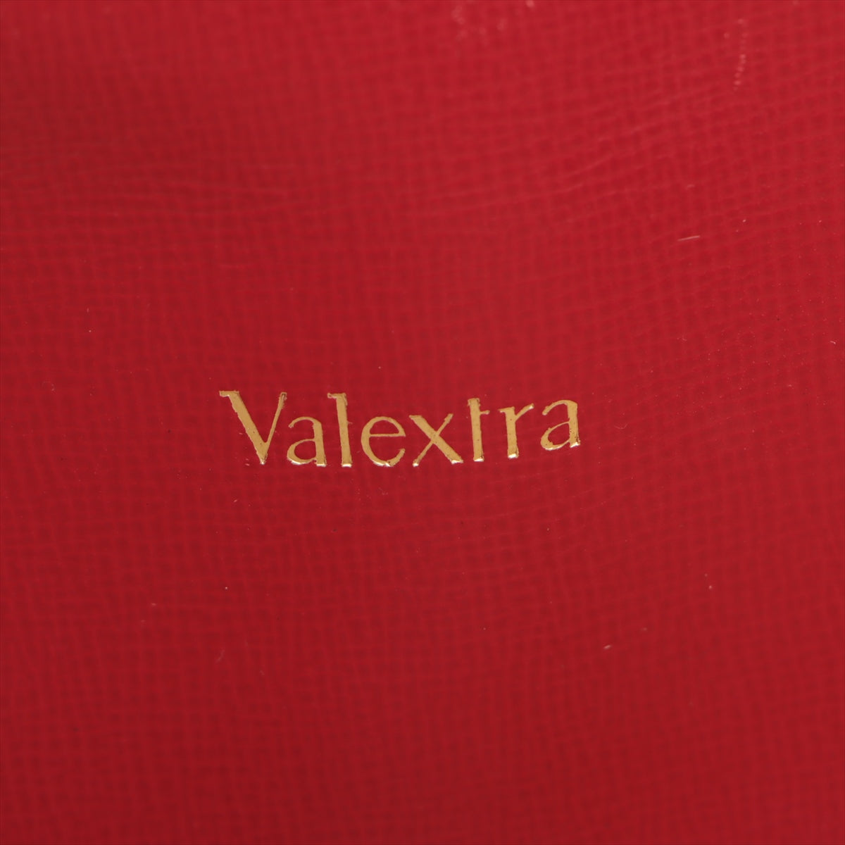 Valestra logo Nylon  Leather Boston Red × Black